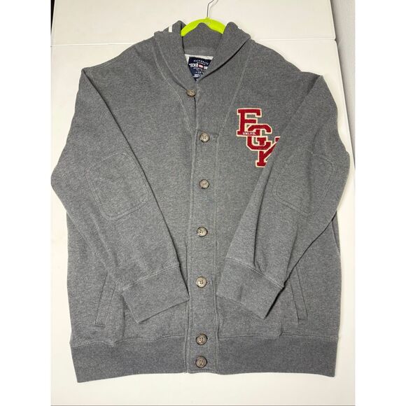 Ecko Unltd Men's Jacket XL Grey Collegiate Look Embellished - Picture 5 of 7